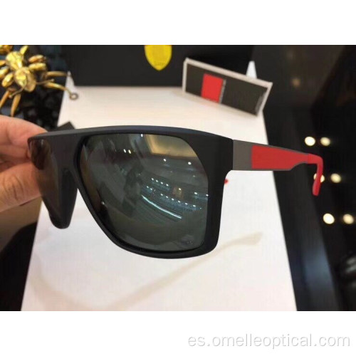 Gafas de sol de cuadro completo para hombres Accesorios de moda